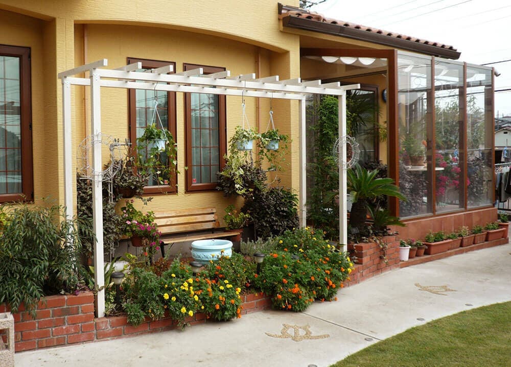 パーゴラ施工後