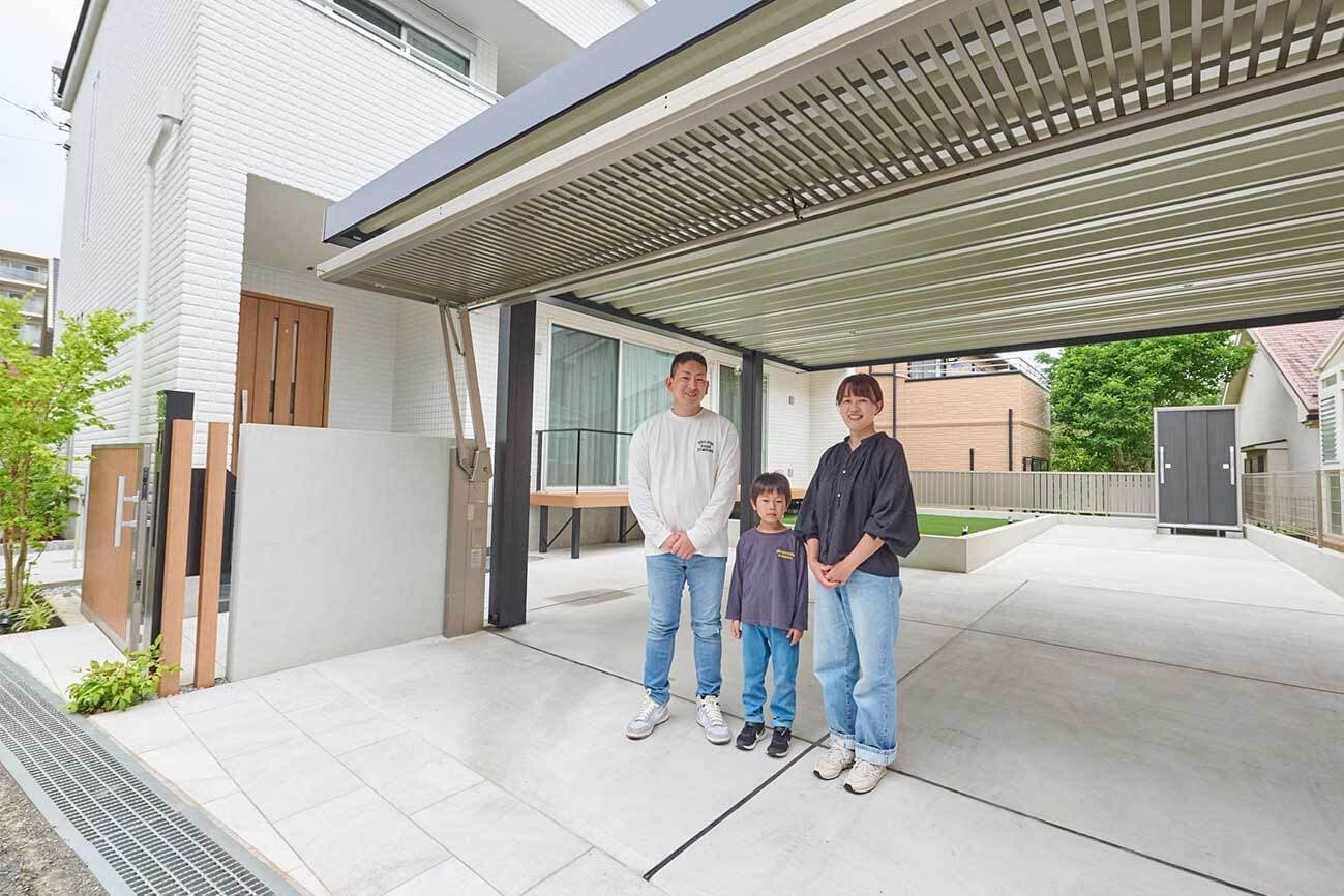 大和市佐藤様邸外構完成