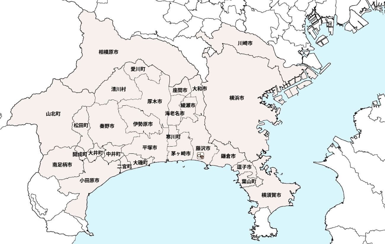 工事施工範囲地図