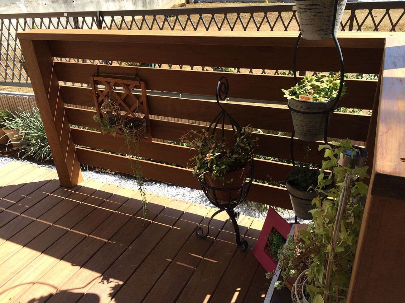 プランターでの植栽