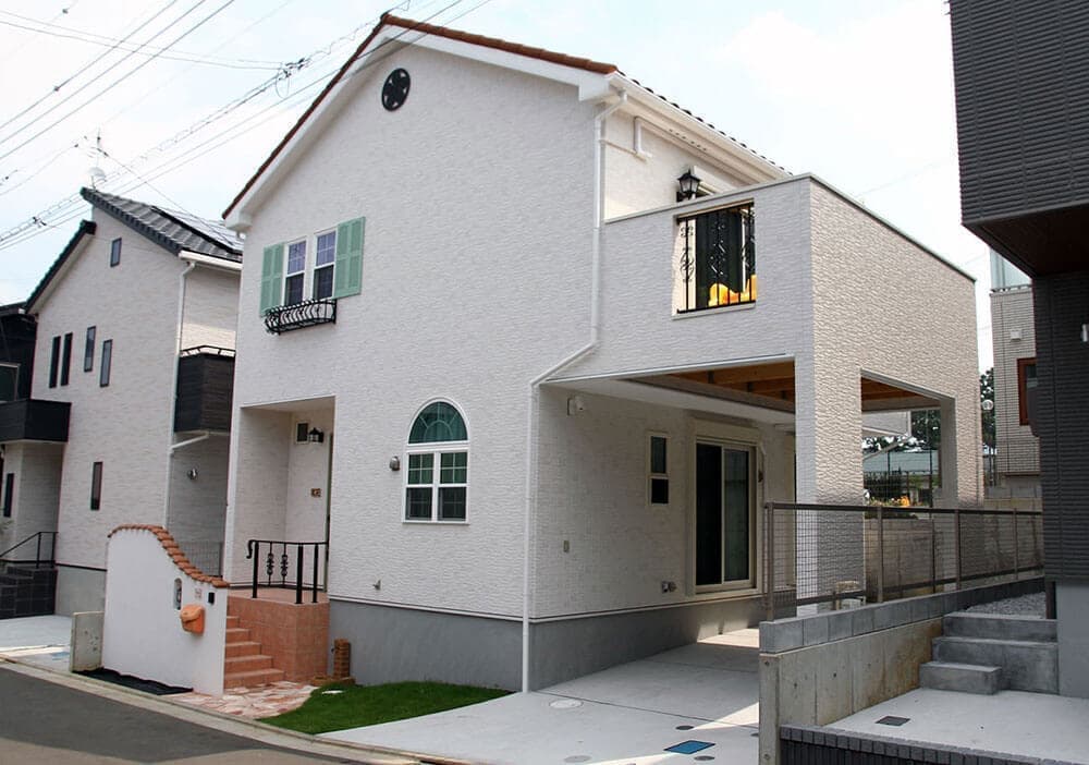 門塀一体型外構