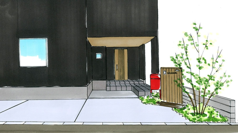 藤沢市海老澤様邸パース