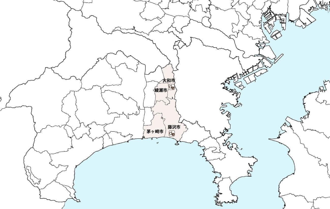 工事施工範囲地図