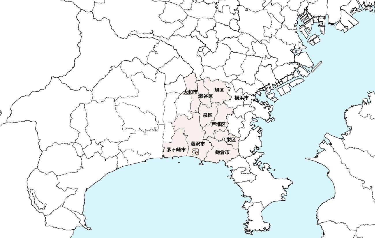 剪定サービス施工範囲